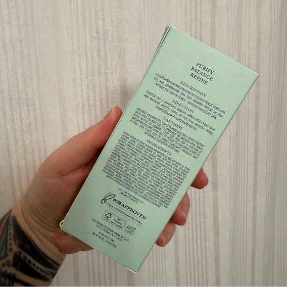 NIB💥 BYROE Peach Kombucha Tea Purifying Clay Mask - Picture 3 of 4